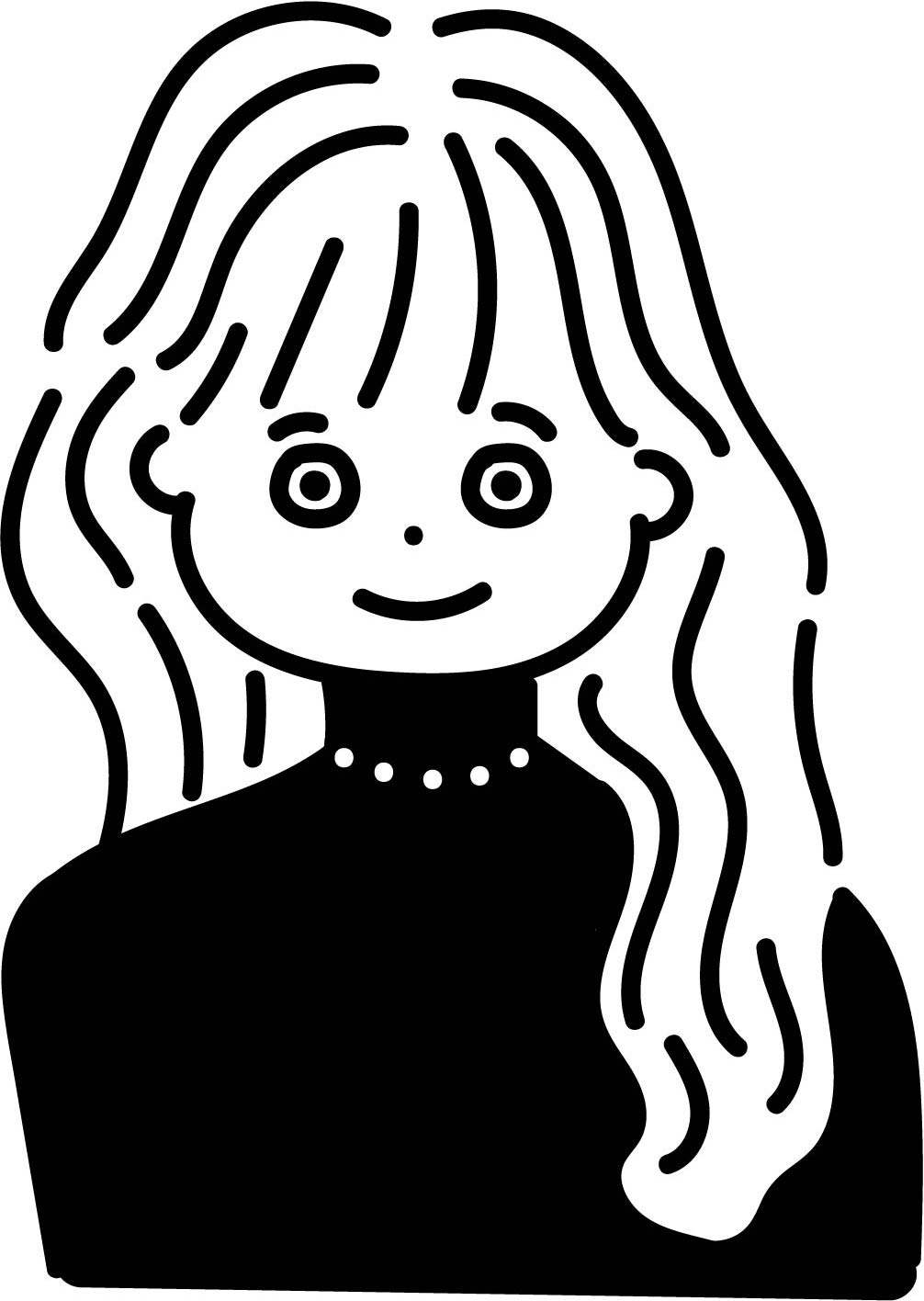 女の子